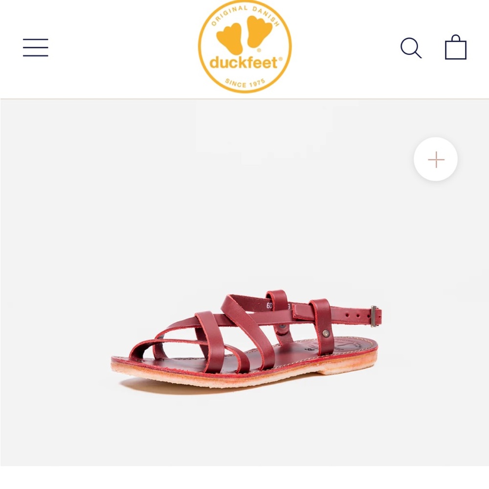 Duckfeet Bormholm sandals. Size 37